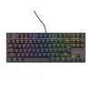 Klawiatura gamingowa GENESIS Thor 303 TKL USB QWERTY Czarna RGB LED