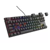 Klawiatura gamingowa GENESIS Thor 303 TKL USB QWERTY Czarna RGB LED