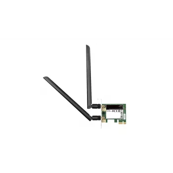 D-Link Wireless AC1200 DualBand PCIe Adapter, wewnętrzny, przewodowy, PCI Express, WLAN, Wi-Fi 4 (802.11n), 867 Mbit/s