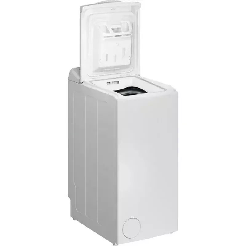 Pralka ładowana od góry INDESIT BTW S60400 EU/N — 6 kg, 1000 obr./min, klasa energetyczna C, biała