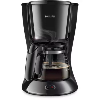 Philips Daily Collection HD7432/20 ekspres przelewowy do kawy, 750 W, zbiornik na wodę 0,6 l, 2-7 filiżanek, czarny