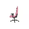 Fotel gamingowy PC GENESIS Nitro 720 z wypełnieniem powietrznym, czarno-różowy, 150 kg