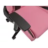 Fotel gamingowy PC GENESIS Nitro 720 z wypełnieniem powietrznym, czarno-różowy, 150 kg