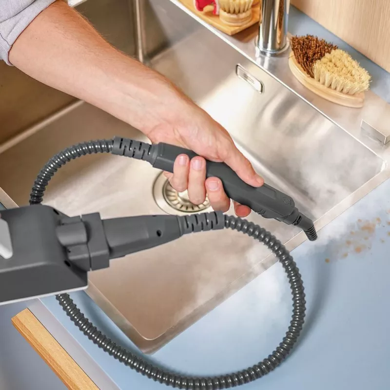 Polti Vaporetto SV620_Style mop parowy 0,5 L 1500 W niebieski, biały