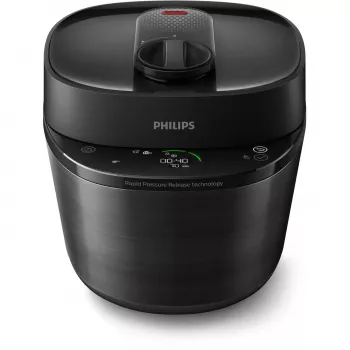 Elektryczny szybkowar Philips HD2151/40 — 5 L, 1000 W, 34 programów automatycznych, czarny
