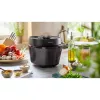 Elektryczny szybkowar Philips HD2151/40 — 5 L, 1000 W, 34 programów automatycznych, czarny