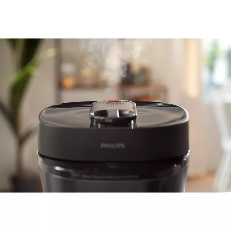 Elektryczny szybkowar Philips HD2151/40 — 5 L, 1000 W, 34 programów automatycznych, czarny