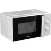 Solo microwave Gorenje 740248 — 800 W, 20 L, biały, 5 power levels, 270 mm turntable