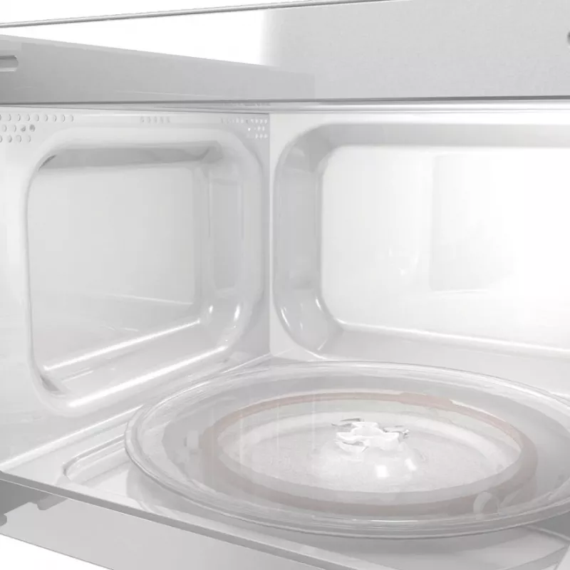 Solo microwave Gorenje 740248 — 800 W, 20 L, biały, 5 power levels, 270 mm turntable