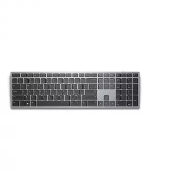 DELL Pro Plus klawiatura - KB700 - Russian (QWERTY), Full-size (100%), Wireless, RF Wireless + Bluetooth, QWERTY, szary