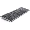 Klawiatura DELL KB740 Office RF Bezprzewodowa + Bluetooth QWERTY US International Szaro-Czarna