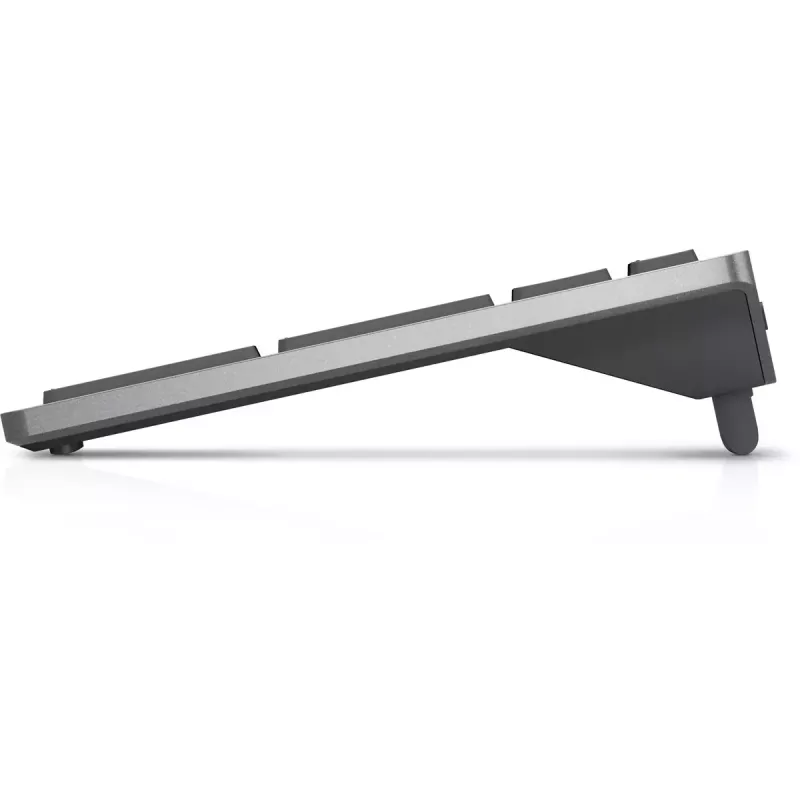 Klawiatura DELL KB740 Office RF Bezprzewodowa + Bluetooth QWERTY US International Szaro-Czarna