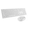 DELL Pro Keyboard and Mouse - KM5221W - US International (QWERTY) - Biały