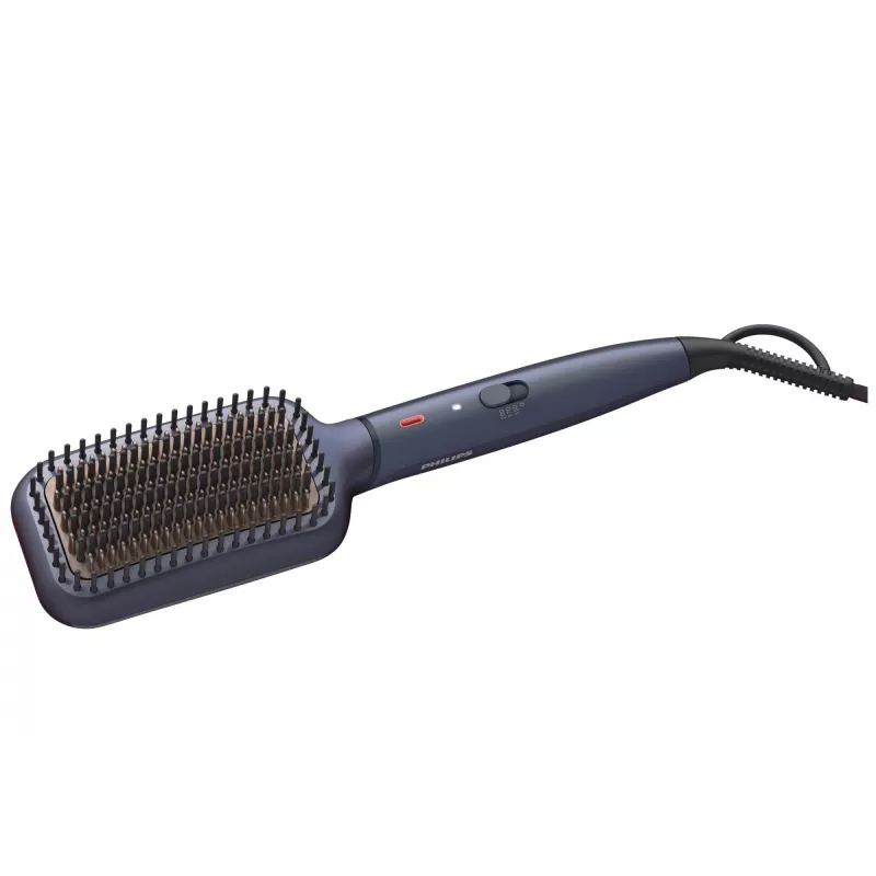 Prostownica szczotkowa Philips serii 5000 BHH885/00, niebieska