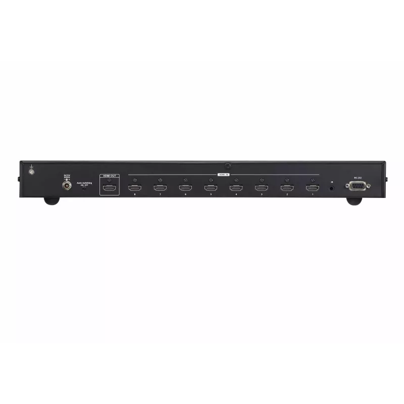 Przełącznik HDMI ATEN 8 portów True 4K, HDMI, Metal, Czarny, 60 Hz, 3 m, 1920 x 1080 (HD 1080), 3840 x 2160, 4096 x 2160