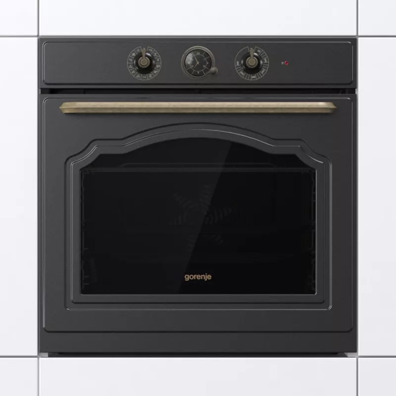 Gorenje BO3CO4L02 1 BOS67371CLB PL_ILCL, Duży, Elektryczny, 77 L, 2300 W, 77 L, 2300 W