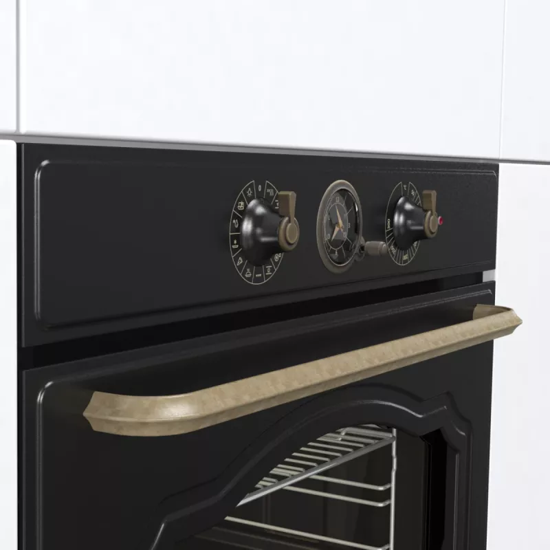 Gorenje BO3CO4L02 1 BOS67371CLB PL_ILCL, Duży, Elektryczny, 77 L, 2300 W, 77 L, 2300 W