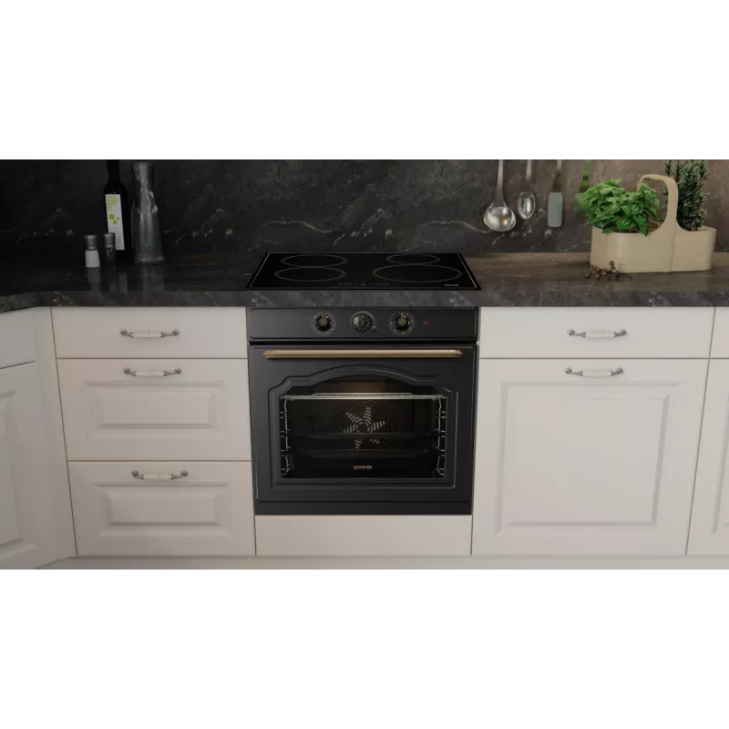 Gorenje BO3CO4L02 1 BOS67371CLB PL_ILCL, Duży, Elektryczny, 77 L, 2300 W, 77 L, 2300 W
