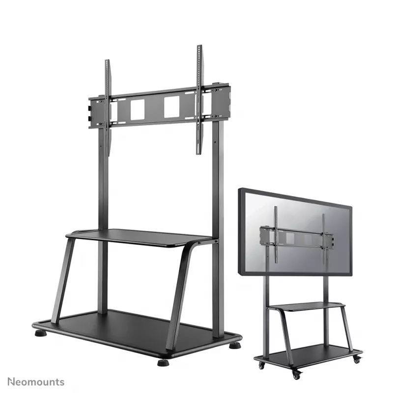 Wózek na telewizor Neomounts NS-M4000Czarny 60–105 cali, czarny, stały stojak podłogowy, stal, 150 kg, 152,4 cm (60 cali), 2,67 m (105 cali)