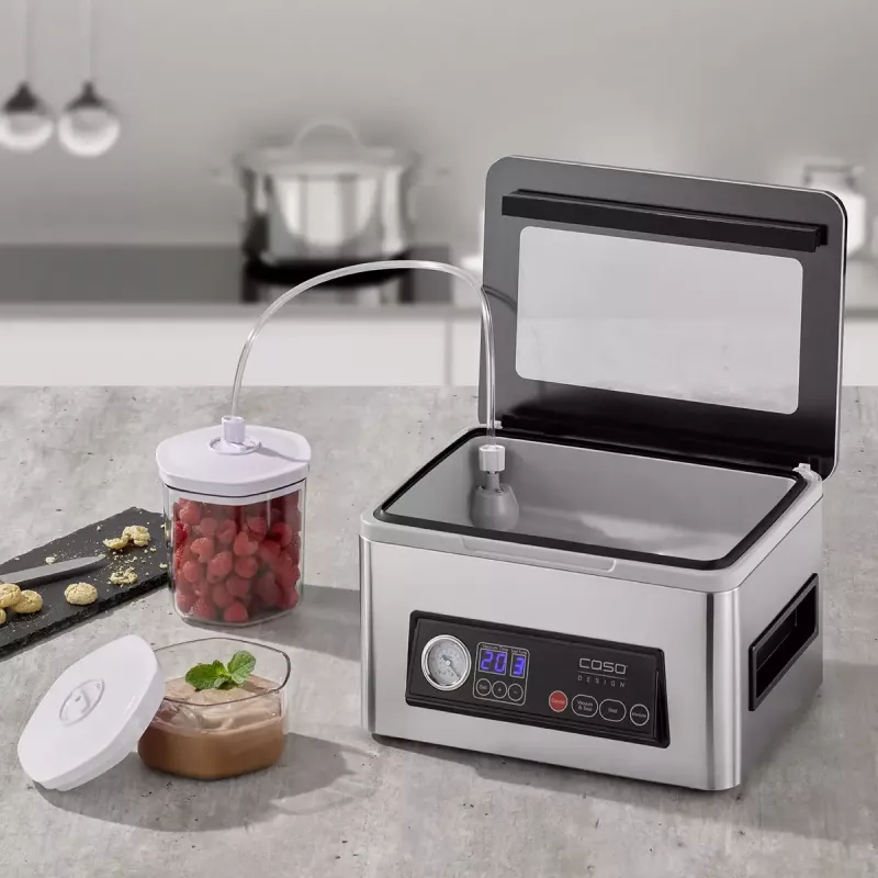 Zgrzewarka próżniowa Caso VacuChef 50 Power 300 W stal nierdzewna model 01416 do konserwacji żywności