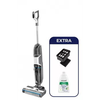 Bissell CrossWave HF3 Cordless Select Odkurzacz pionowy Bateria Sucho-mokry Bezworkowy 0 l 255 W Szary, Biały