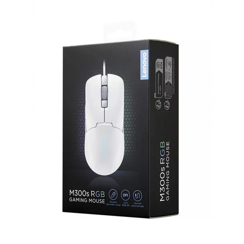 Mysz Lenovo GY51H47351 Gamingowa Praworęczna USB Type-A Optyczna 8000 DPI