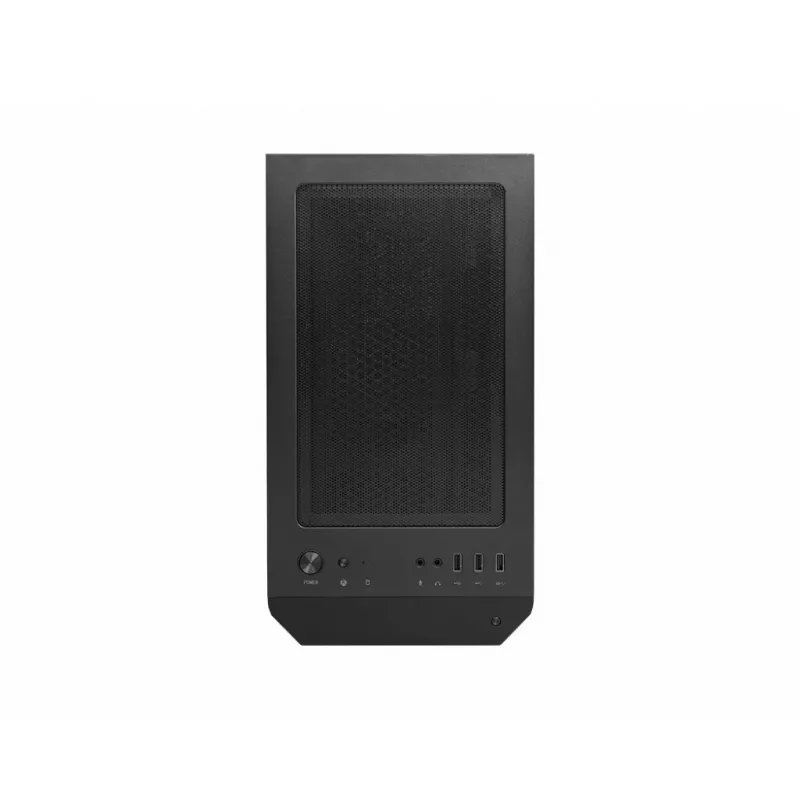 Obudowa PC MSI MAG FORGE M100A Micro Tower Czarna z hartowanym szkłem, 3x120mm przednie wentylatory, RGB, microATX/Mini‑ITX