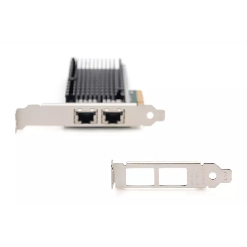 DIGITUS Ethernet Server adapter - 10Gbps Dual Port Pci-e X8. Intel X540 BT2