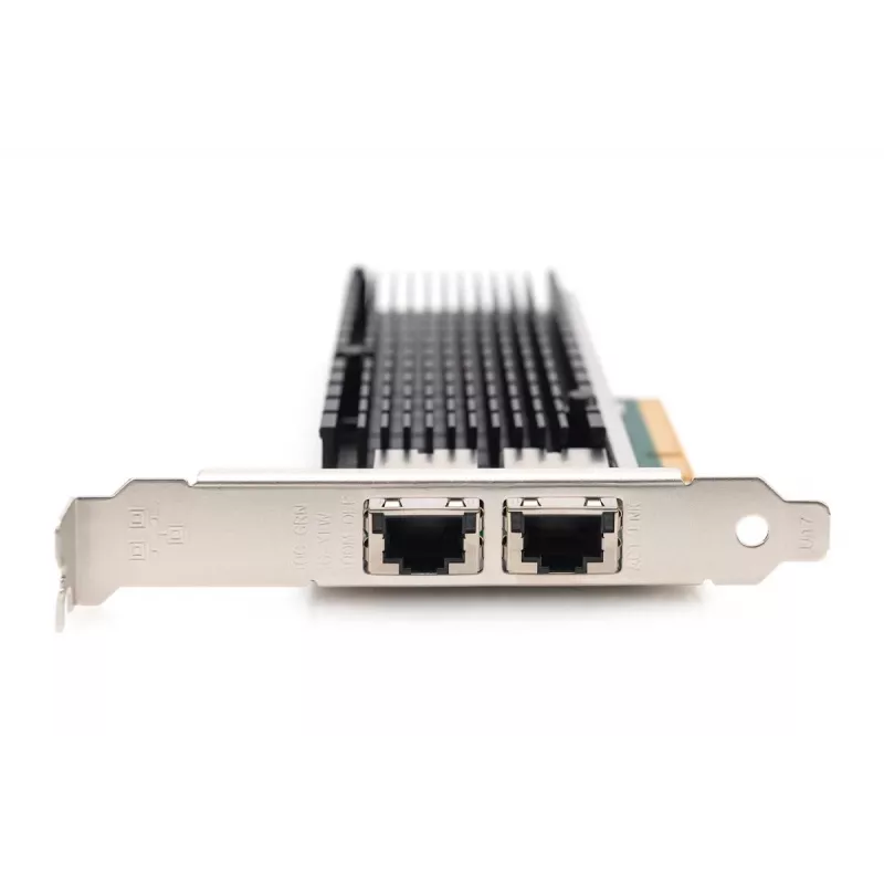 DIGITUS Ethernet Server adapter - 10Gbps Dual Port Pci-e X8. Intel X540 BT2