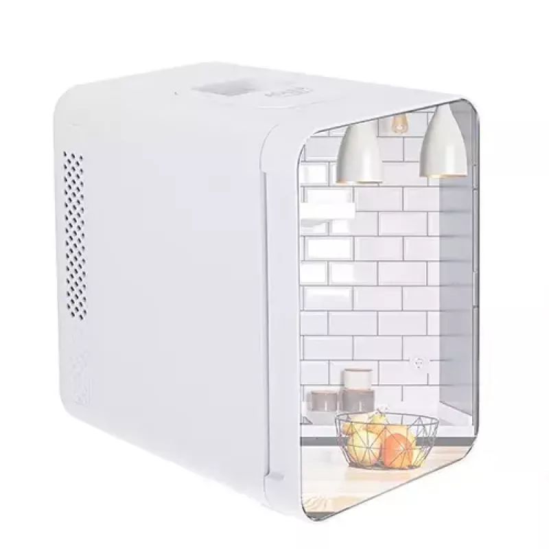 Wolnostojąca mini lodówka Adler AD 8085, 4 L, zawias prawy, drzwi lustrzane, 220–240 V / 12 V
