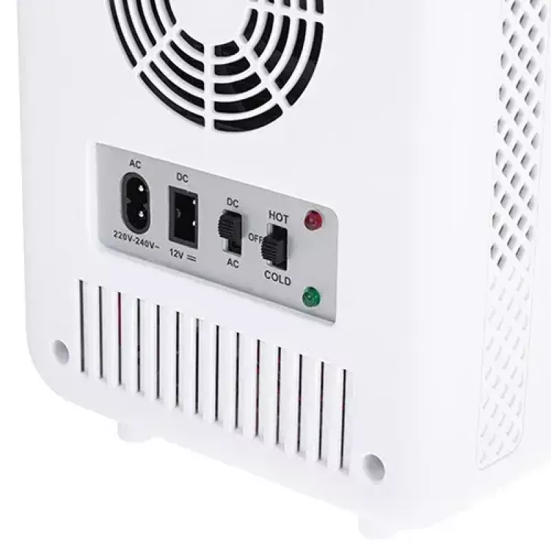 Wolnostojąca mini lodówka Adler AD 8085, 4 L, zawias prawy, drzwi lustrzane, 220–240 V / 12 V