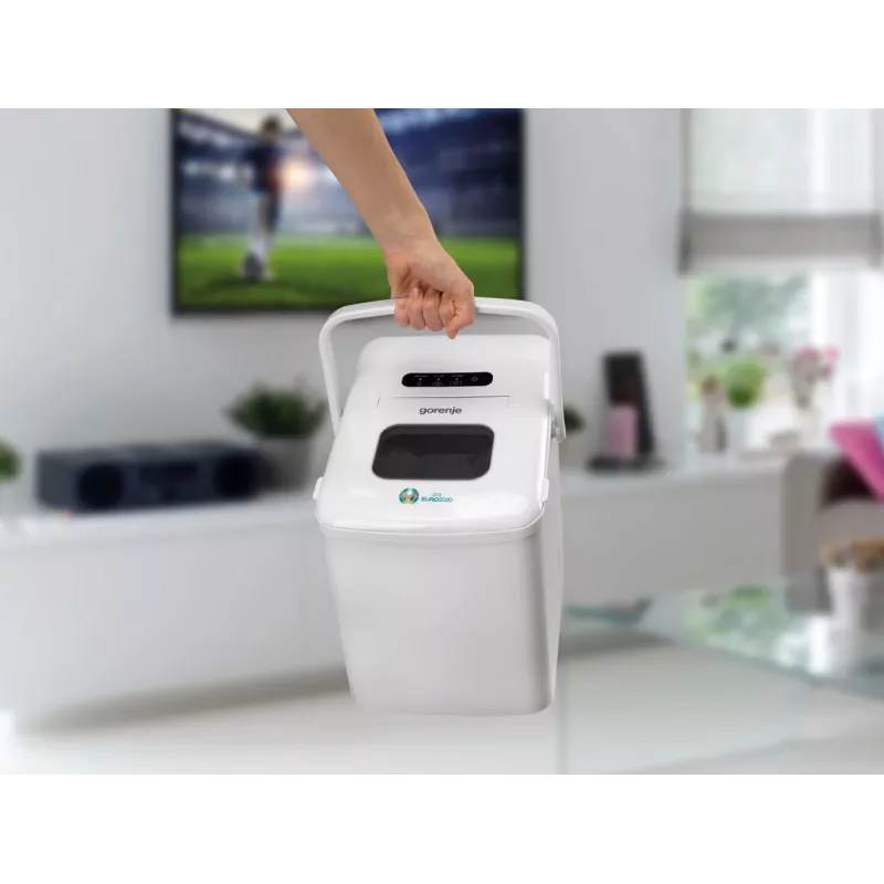 Gorenje IMD1200W kostkarka do lodu Przenośna kostkarka do lodu 12 kg/24h 120 W Biały