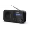Sharp DR-P420(BK) Tokyo Przenośne radio cyfrowe, przenośne, cyfrowe, DAB, DAB+, FM, automatyczne skanowanie, automatyczne strojenie, 2 W, AAC
