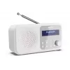 Sharp DR-P420(WH) Tokyo Przenośne Radio Cyfrowe, Przenośne, Cyfrowe, DAB, DAB+, FM, Automatyczne skanowanie, Automatyczne strojenie, 2 W, AAC