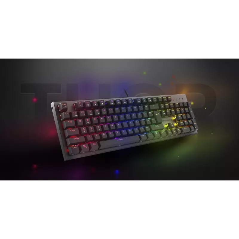 Klawiatura gamingowa GENESIS Thor 303 USB QWERTY US International Czarny
