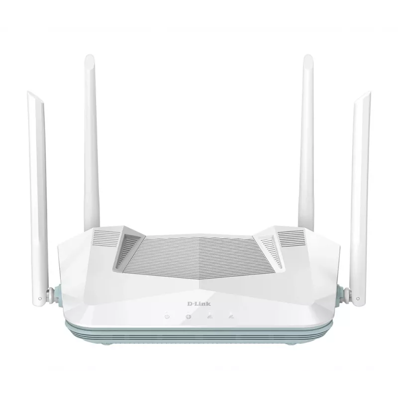 Router inteligentny D-Link EAGLE PRO AI AX3200, Wi-Fi 6 (802.11ax), Dwuzakresowy (2,4 GHz / 5 GHz), Ethernet LAN, Biały, Router biurkowy/słupkowy
