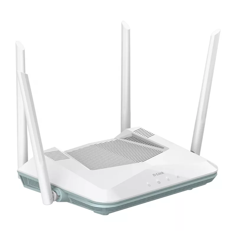 Router inteligentny D-Link EAGLE PRO AI AX3200, Wi-Fi 6 (802.11ax), Dwuzakresowy (2,4 GHz / 5 GHz), Ethernet LAN, Biały, Router biurkowy/słupkowy