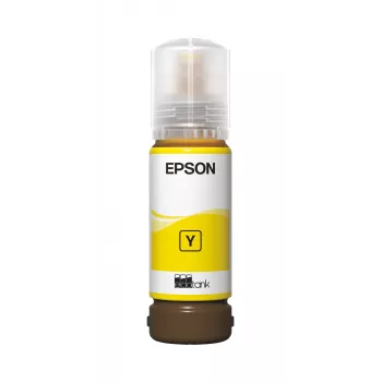 Ink bottle Epson 108 EcoTank żółty — Oryginalny żółty ink for…