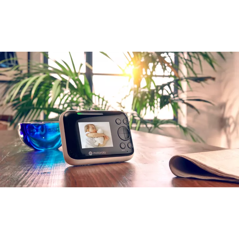 Monitor wideo dla niemowląt Motorola PIP1200 300 m FHSS czarny, biały