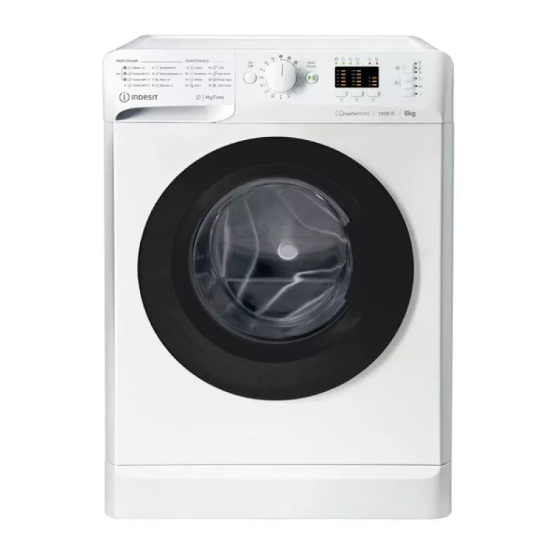 Pralka Indesit MTWSA 61294 WK EE ładowana od przodu 6 kg 1151 RPM Biała