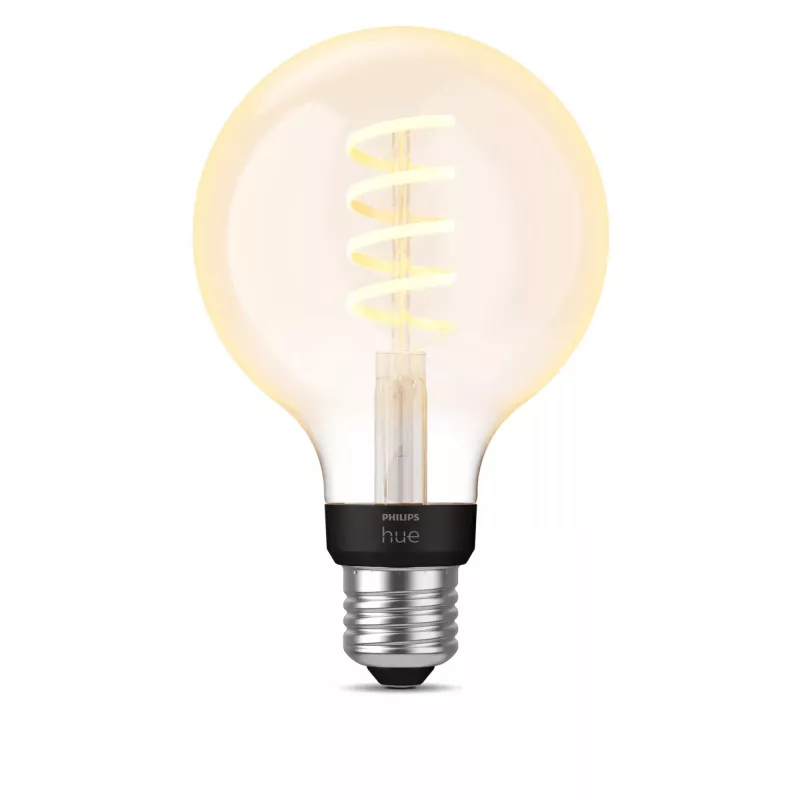 Żarówka Smart Philips G93 globe E27 — LED 7 W, Bluetooth i Zigbee, 95×150 mm