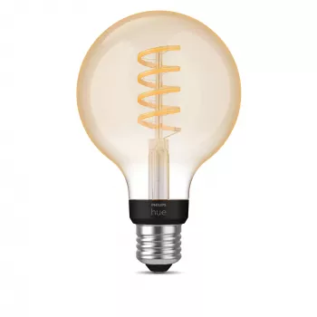 Żarówka Smart Philips G93 globe E27 — LED 7 W, Bluetooth i Zigbee, 95×150 mm