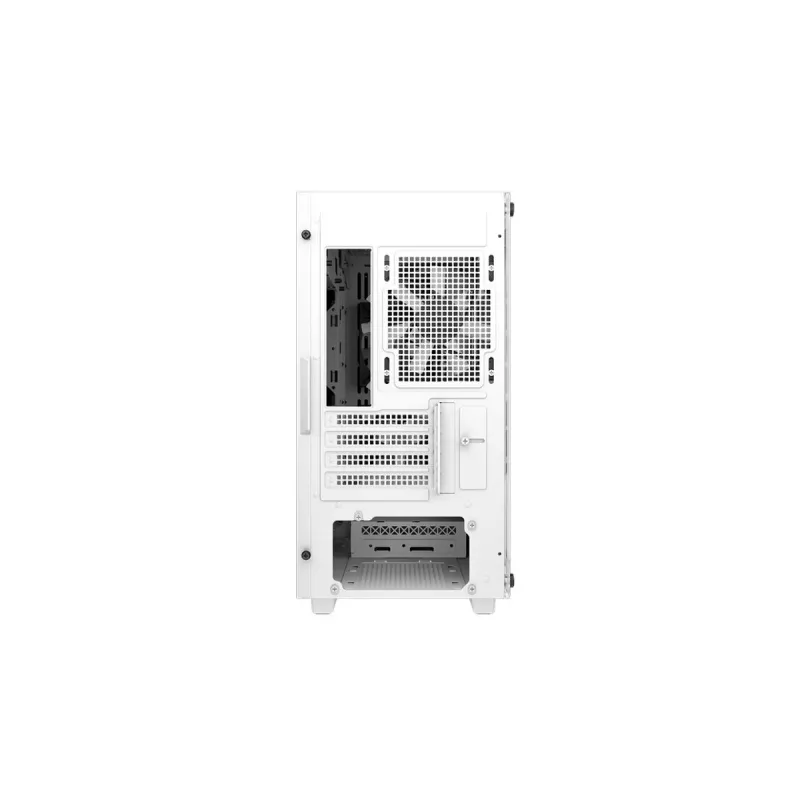 Obudowa PC DeepCool CC360 WH ARGB Mini Tower Biała — Micro‑ATX/Mini‑ITX, szkło hartowane, 2x 3,5 cala + 3x 2,5 cala, 2x przednie wentylatory 120 mm