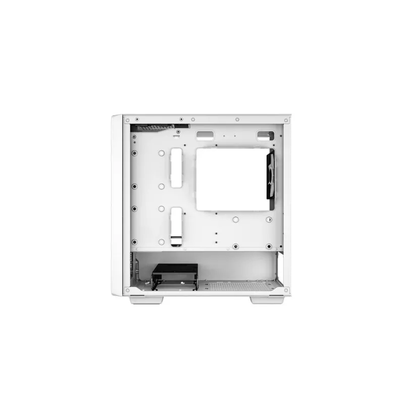 Obudowa PC DeepCool CC360 WH ARGB Mini Tower Biała — Micro‑ATX/Mini‑ITX, szkło hartowane, 2x 3,5 cala + 3x 2,5 cala, 2x przednie wentylatory 120 mm