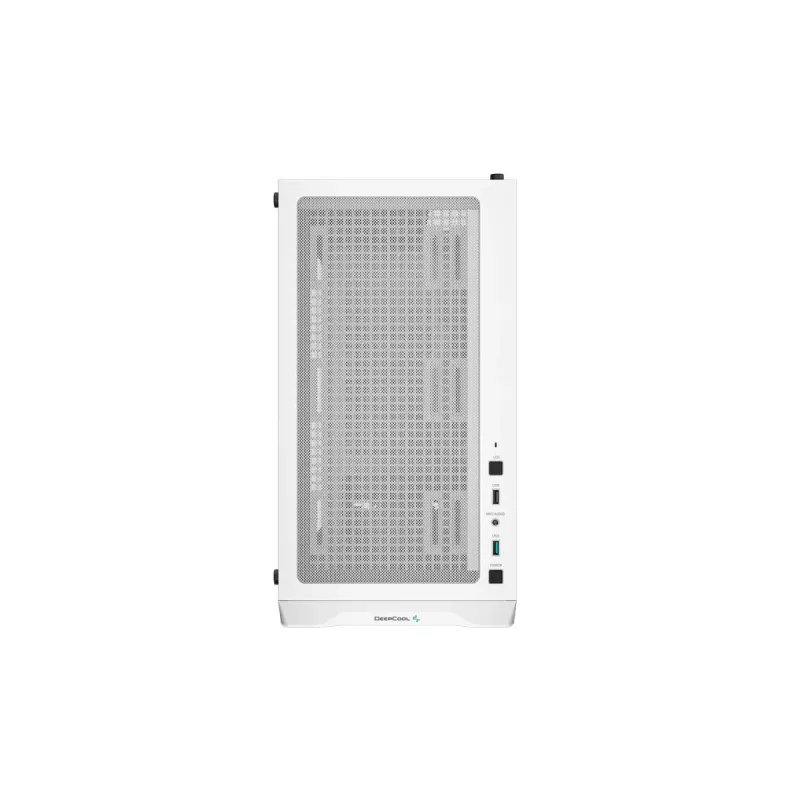 Obudowa PC DeepCool CC360 WH ARGB Mini Tower Biała — Micro‑ATX/Mini‑ITX, szkło hartowane, 2x 3,5 cala + 3x 2,5 cala, 2x przednie wentylatory 120 mm