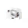 Obudowa PC DeepCool CC360 WH ARGB Mini Tower Biała — Micro‑ATX/Mini‑ITX, szkło hartowane, 2x 3,5 cala + 3x 2,5 cala, 2x przednie wentylatory 120 mm