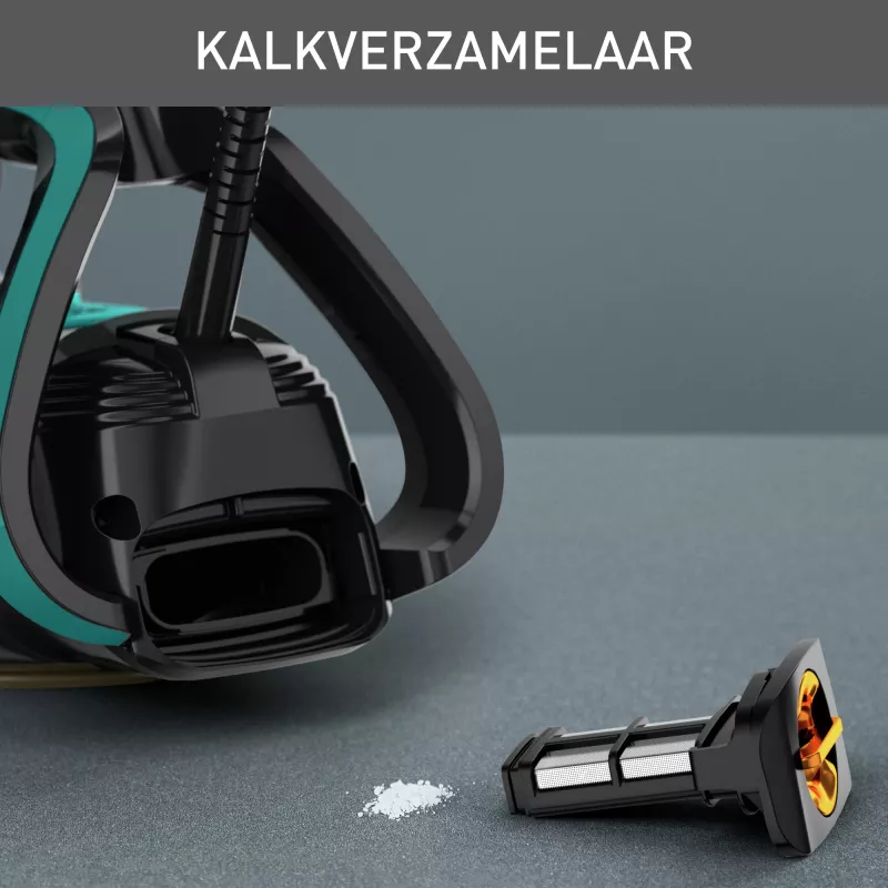 Tefal Puregliss FV8066 Żelazko parowe i suche Durilium AirGlide Autoclean 3000 W Czarno-niebieskie