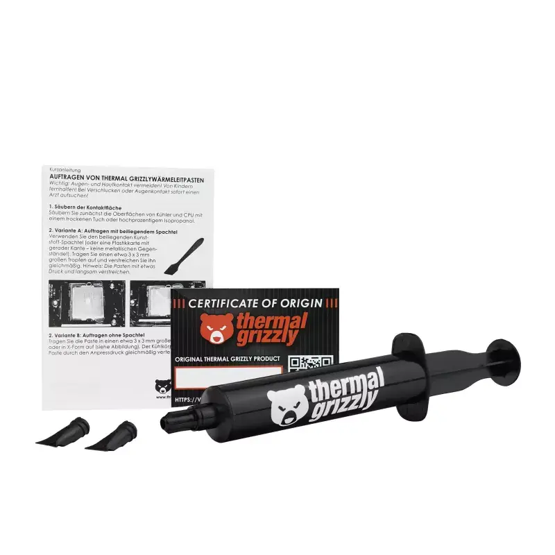 Osłona pasty termoprzewodzącej Thermal Grizzly TG-A-100-R, 26 g, czarna