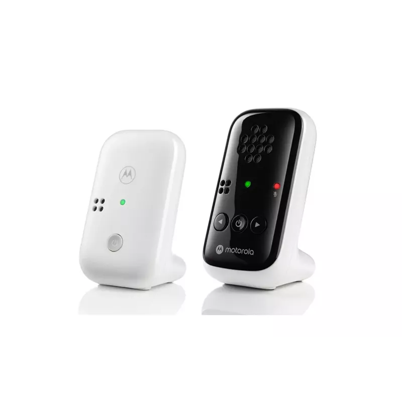 Audio baby monitor Motorola PIP10 z bezprzewodową łącznością DECT, wysokoczułym mikrofonem, przenośną jednostką rodzica