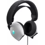 Zestaw słuchawkowy Alienware AW520H, przewodowy, nagłowny, gamingowy, biały